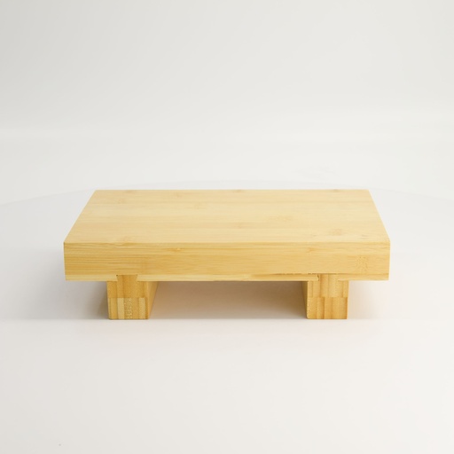 [8565] Bamboo Sushi Geta High Model 24x15x6cm F11-4-24 1/18