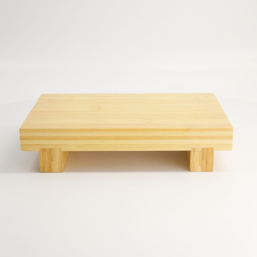 [8566] Bamboo Sushi Geta High Model 27x18x6cm F11-4-27 1/12