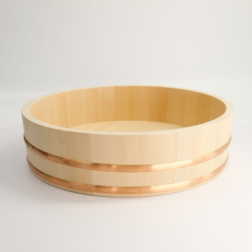 [8561] Kitchen Wooden Sushi Hangiri TDK Packing 36x9.5cm Wood F9-2-36 1/10