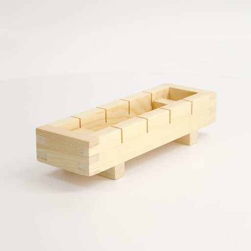 [8573] Kitchen TDK FZ Sushi Mold 21x7x6cm Wood J-1216B 5/50