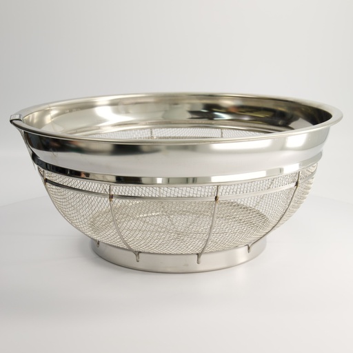 [18793] Kitchen Pro Strainer Steel 37.5 Shallow Model 11mesh 18793