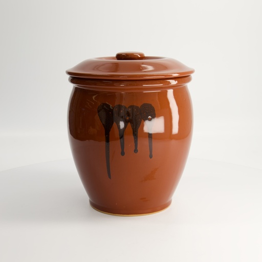 [18679] Kitchen Brown Tare Pot 3.6lt 18x22.5cm 17-0116-1302 1/1