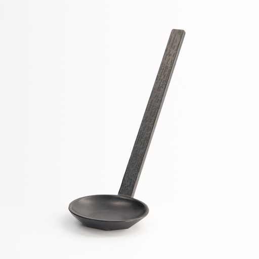 [20803] Ramen Spoon Black SPS 13-0934-0901 1/1000