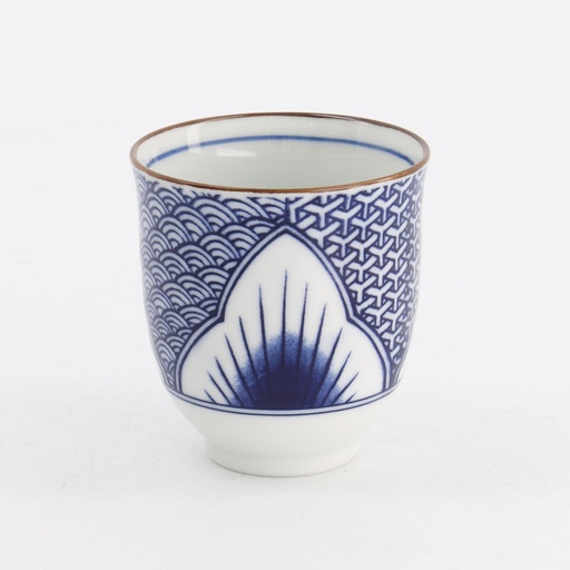 [21147] Lily Flower Cup 7.8x8.2cm 250ml Blue 21147 10/80