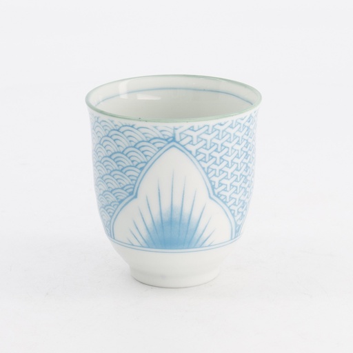 [21149] Lily Flower Cup 7.8x8.2cm 250ml Light Blue 21149 10/80