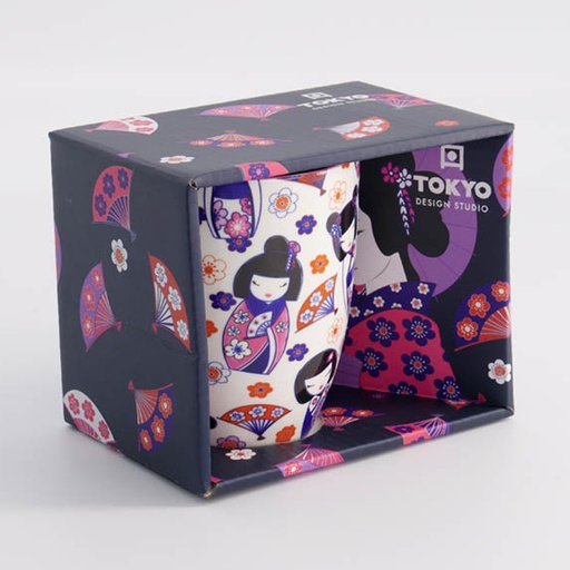 [21532] Kawaii Maiko Mug W/Giftbox 8.5x10.2cm 340ml 21532 1/36