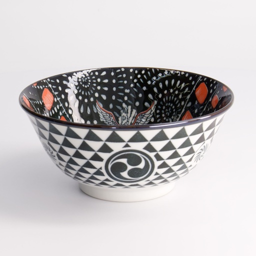 [21553] Asakusa Bowl 14.8x7cm 550ml Matsuri 21553 6/48