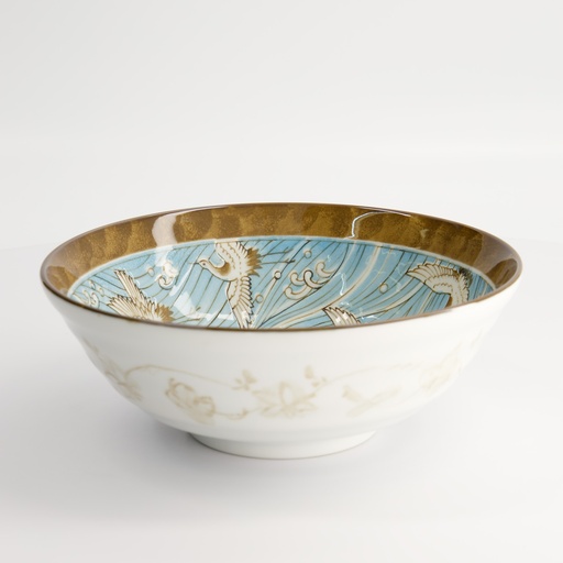 [22594] Crane Ramen Bowl 21x7.8cm 1000ml 22594 Light Blue 3/36