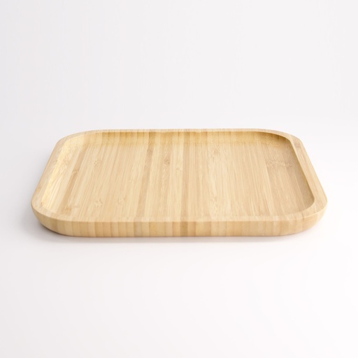 [22609] Bamboo Tray 22609  25x25x1.7cm 1/50