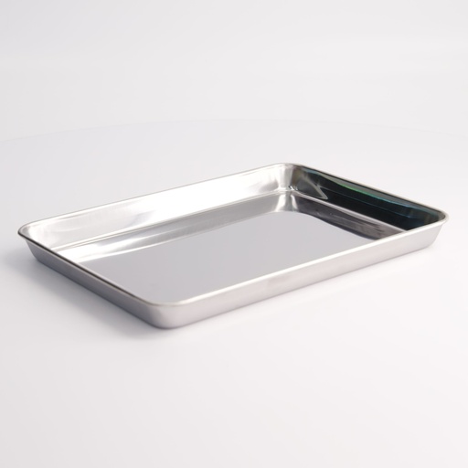 [21747] Kitchen Stainless Steel Tray 17.5x24.5x2cm 0321-431 12/120