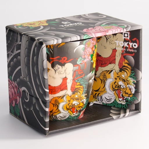 [21757] Yakuza Tiger Mug W/Giftbox 8.5x10.2cm 340ml 21757 1/36