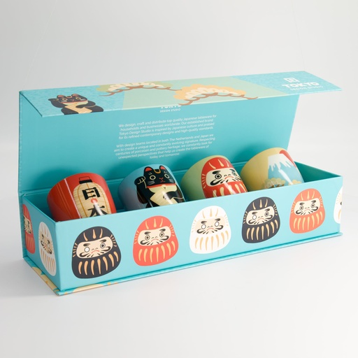 [21773] Kawaii Japan Cup Giftset 4pcs 7x8cm 170ML 21773 1/12