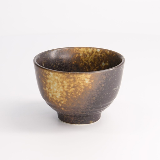 [21810] Edo Brown Cup 9x6.5cm 225ml A21451W1009 6/96