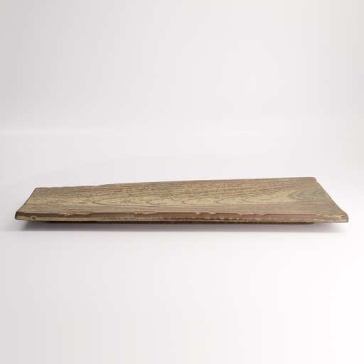 [21830] Large Plate 46x16cm Wood Look E763-P-14011