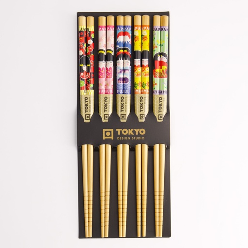 [21882] Chopstick Set/5 Maiko