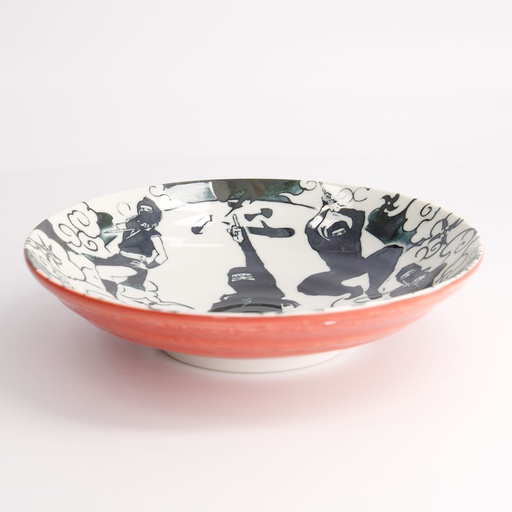 [21883] Asakusa Pasta Plate 21x5cm Ninja 21883 4/32