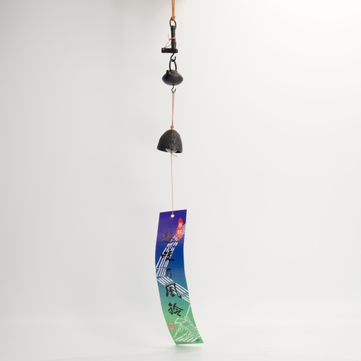 [21898] Wind Chime Iron Teapot 9.5x3.8x3.3cm 2-817 1/100