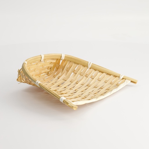 [21901] Bamboo Tempura Tray 17x14x4cm
