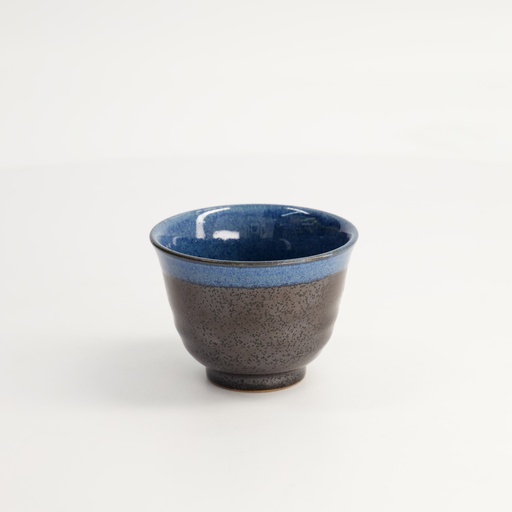 [21930] Craft Cup 8x6cm 150ml Bk/Bl 21930 12/144