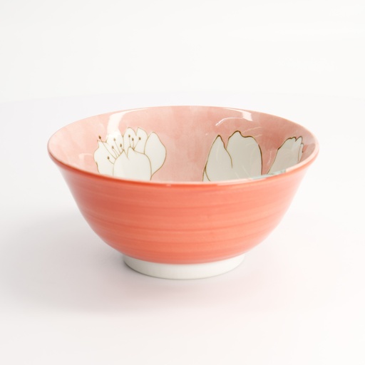 [21975] Sakura Pink Bowl 500ml 15x7cm 21975 6/48