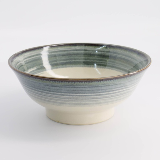 [21470] Unkai Ramen Bowl 21.5x9cm 1300ml White 21470 4/24