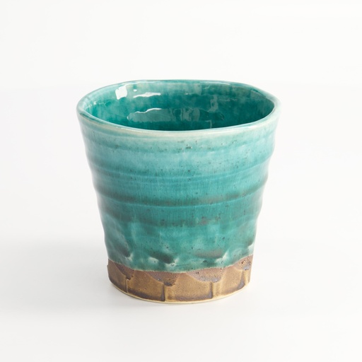 [22086] Craft Cup Green 9x9cm 300ml KA-1 6/72