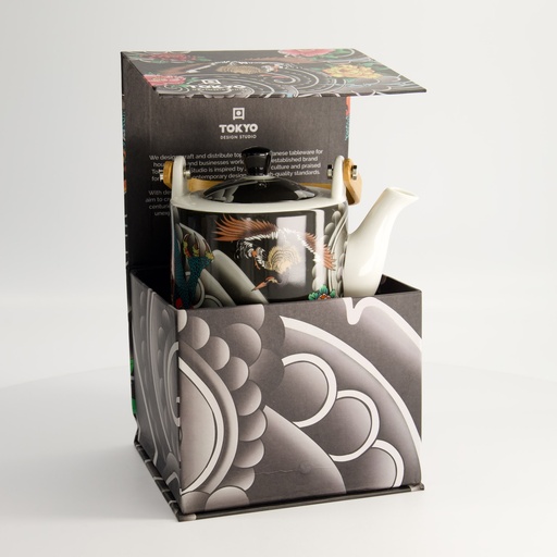 [22152] Kawaii Yakuza Dragon Tea Pot Giftset 0.8lt  22152 1/6