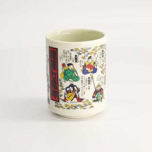 [22229] Cup Seven Gods 7.8x10.5cm KA-51 1/60