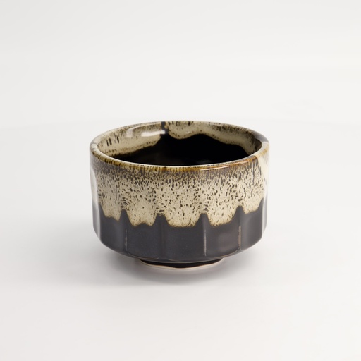 [22287] Craft Matcha Bowl 11.5x7.5cm 400ml Dark Brown KA-81 1/40