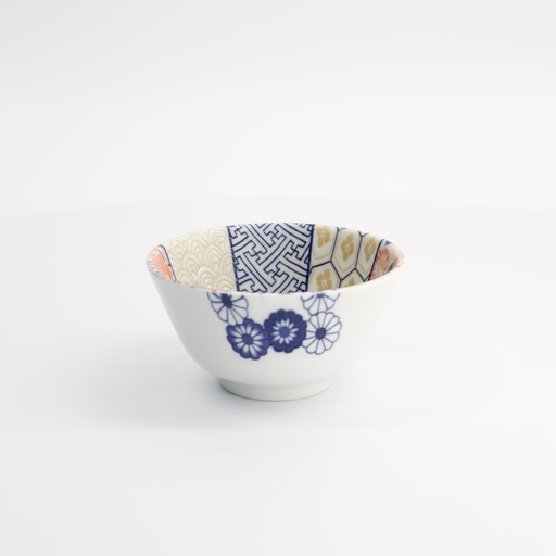 [33024] Mino Shozui Rice Bowl Navy 12x6.4cm 300ml 33024 6/72