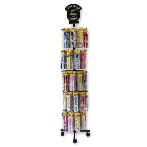 [33136] Children Chopsticks Floor Unit Display (Large) S032D (300Pairs)