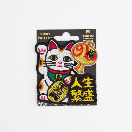 [33093] Patch 2Way Lucky Cat 33093 6/24