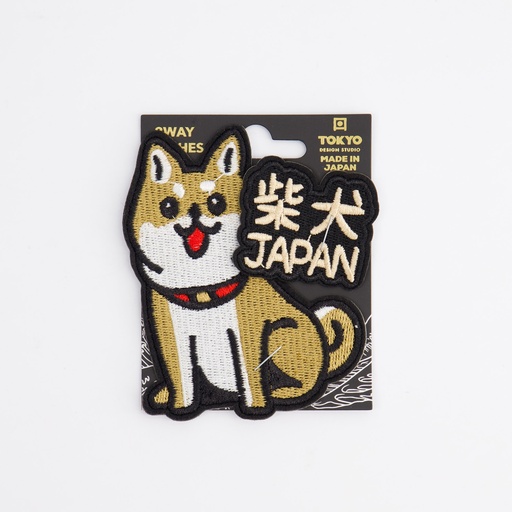 [33101] Patch 2Way Shiba-Dog JAPAN 33101 6/24