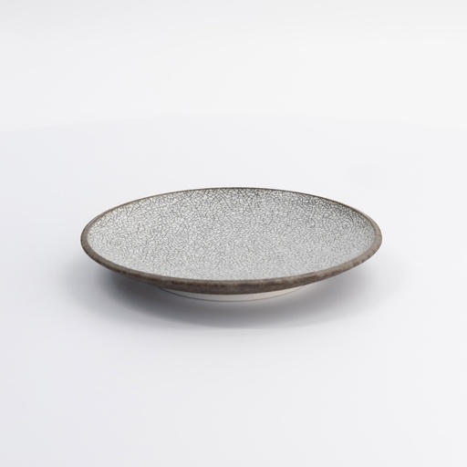 [33170] Satomaki Kairagi Round Plate 16.5x2.5cm 33170 6/72 