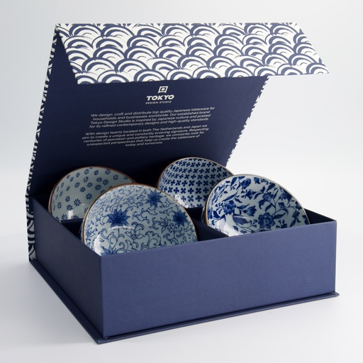 [33217] Mixed Bowls 4pcs Bowl Giftset 13.2x7.2cm 500ml 1I 33217 1/6