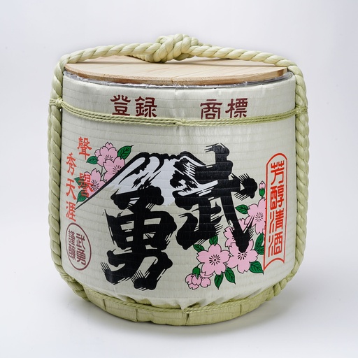 [33254] TARU Buyu Ceremony Barrel with Lid 58x58cm 72L 