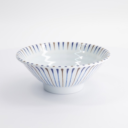 [33274] Melamine Tokusa Ramen Bowl 18.9x7.5cm 900ML B5507/CT 6/72 