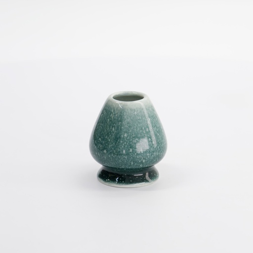 [33344] Matcha Whisk Stand (Chasen Naoshi) Green 6.5x6cm 6/72