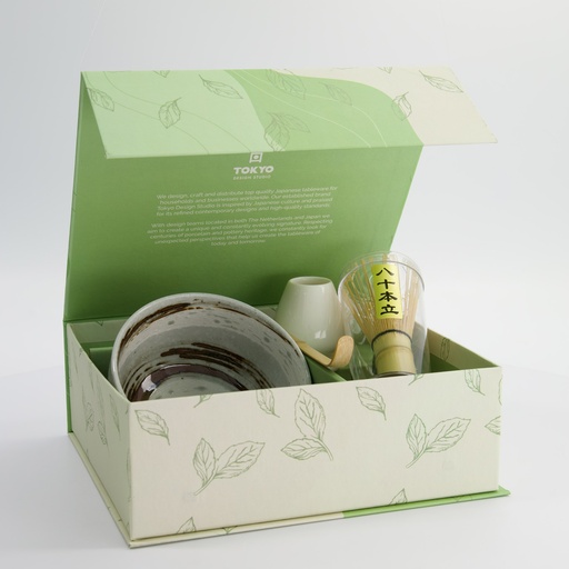 [33376] Matcha Giftset Naruto Brown K 13x7cm 4pcs 33376 1/12