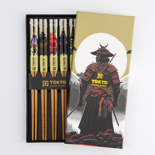 [33449] Chopstick Giftset/5 Samurai 33449 1/100 