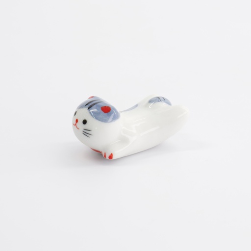 [33581] Chopsticks Rest Cat Grey D60-1 12/480    