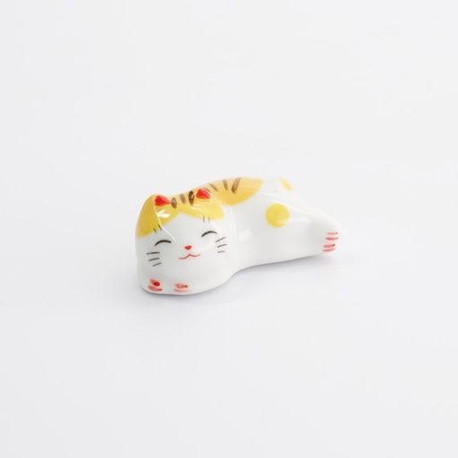 [33585] Chopsticks Rest Cat Brown D61-4 12/480