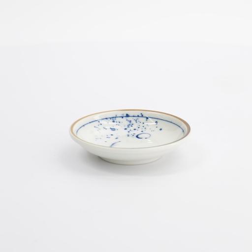 [33549] Sauce Dish Susuki 9.7x2.2cm Blue 33549 12/192