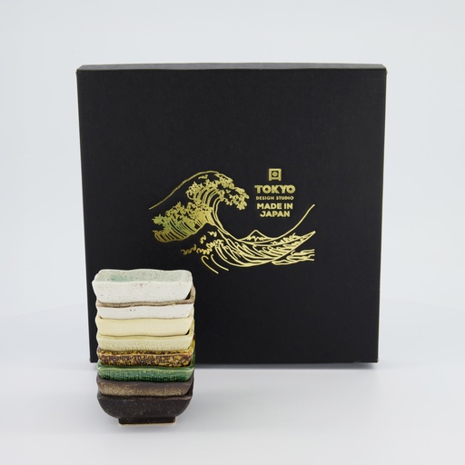 [33603] Yamasaku Sauce Dish Giftset 8pcs 7.3x2.8cm 33603 1/18