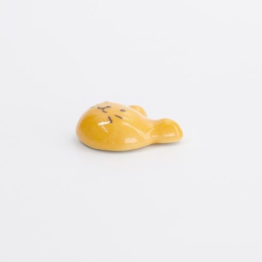 [33679] Kawaii Chopsticks Rest Cat Bun 3.5x3.7x1.4cm 5-155