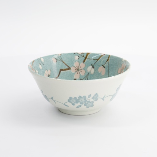 [33705] Fujisakura Tayo Bowl 15.2x6.7cm 500ml Green 33705 6/48