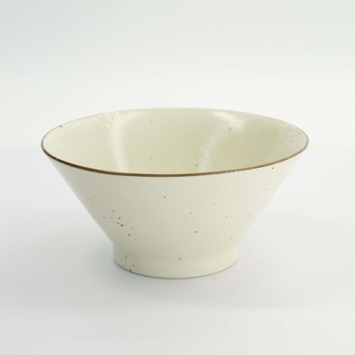 [33957] Shirogesho Bowl 18.5x9cm Beige 33957 4/24 