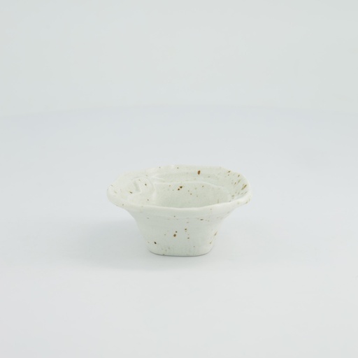 [33969] Craft Konahiki Small Dish 9.5x4.1cm White 33969 6/120