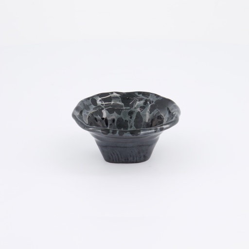 [33974] Craft Ginsai Small Dish 9.5x4.1cm Black 33974 6/120 
