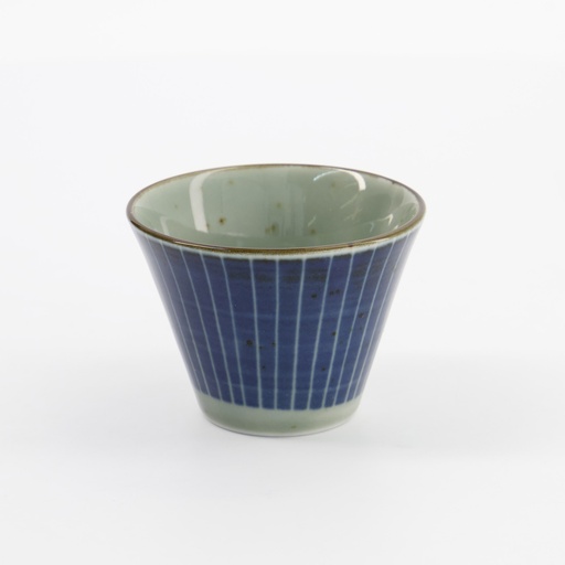 [34018] Mashiko Cup Aitokusa 7.5x5.3cm Blue 34018 12/192